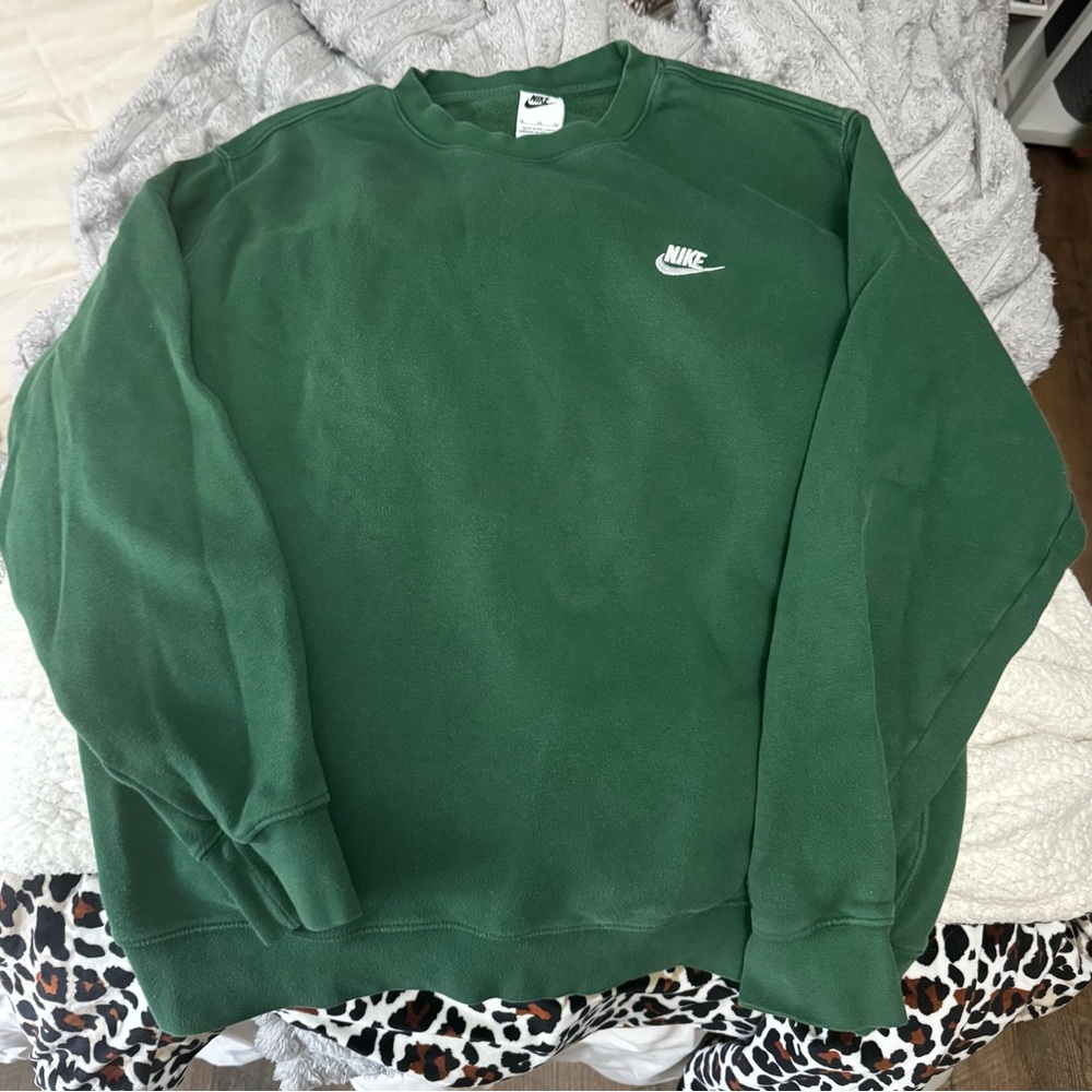 Nike Forest Green Crewneck